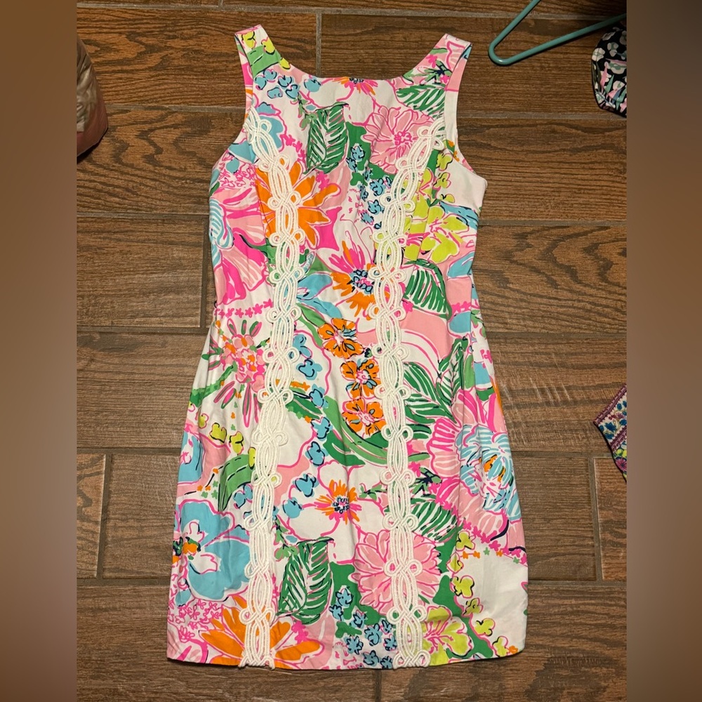 Lilly Pulitzer for Target Shift Floral Dress Size 8